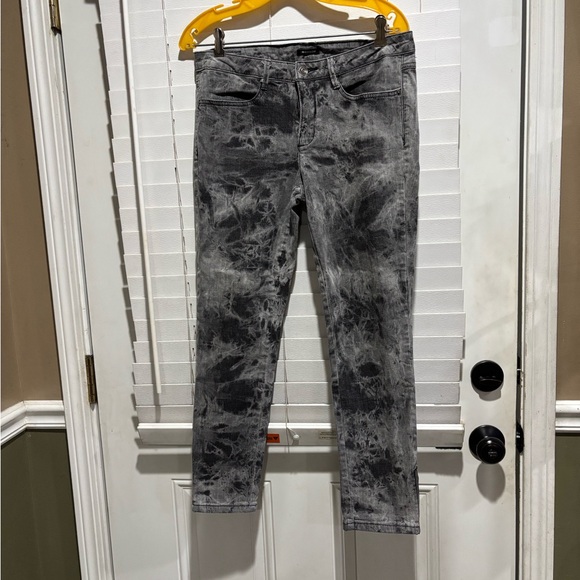 i love Ronson Denim - Chic Black Acid Wash Women's Jeans